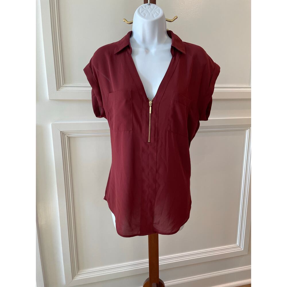 Express Maroon Top – Size Medium